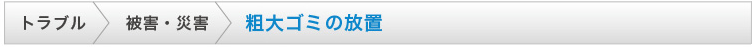 糞尿問題(犬、猫、人立ち小便含む)